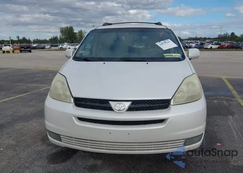 2005 Toyota Sienna Xle z USA, uszkodzony, nr VIN 5TDBA22C05S035442